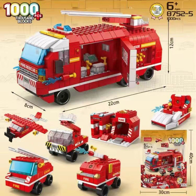Military Aircraft Carrier Building Blocks Set