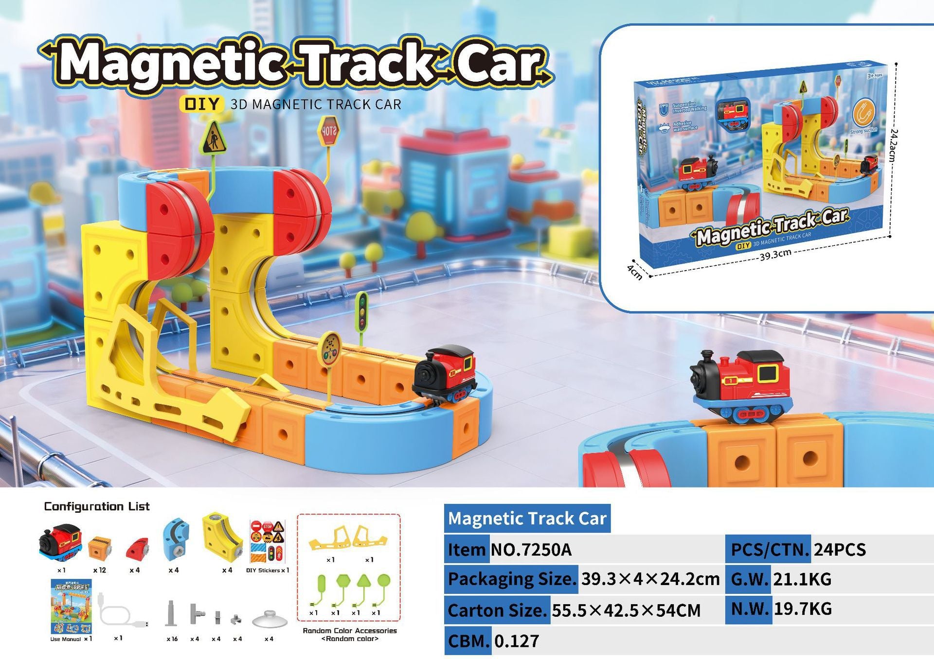 Magnetic Track Toy