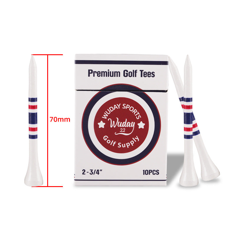 Wood Fiber Golf Ball Markers in Assorted Colors