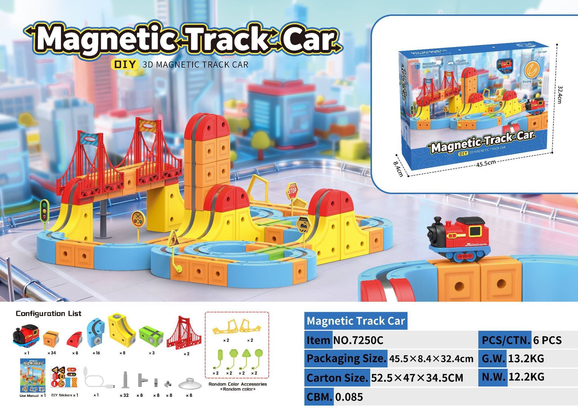 Magnetic Track Toy