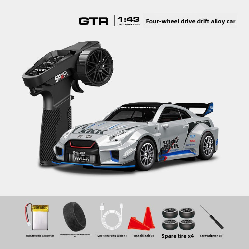 Alloy High-Speed ??Four-Wheel Drive Drift Remote Control Car