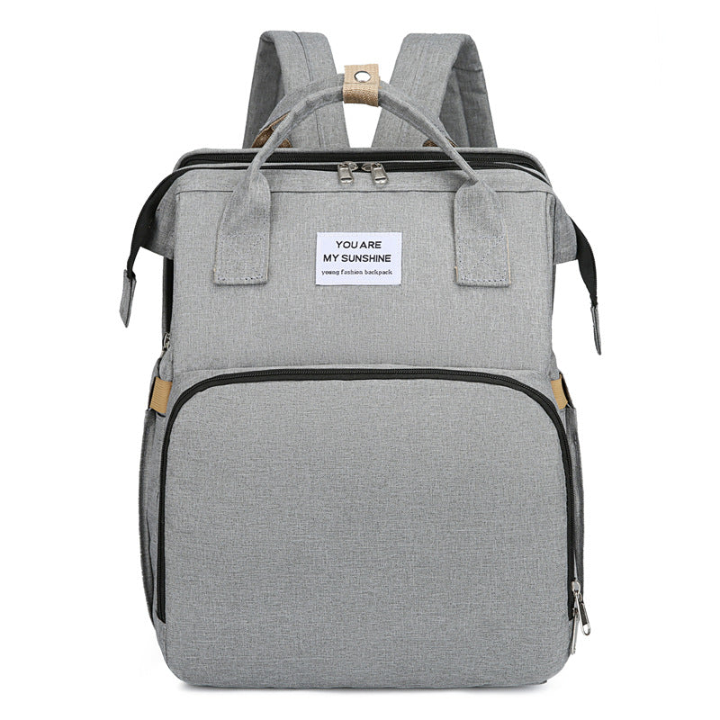 Multifunctional Folding Diaper Backpack