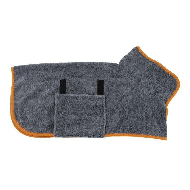 Absorbent Quick-Dry Dog Bathrobe Wrap