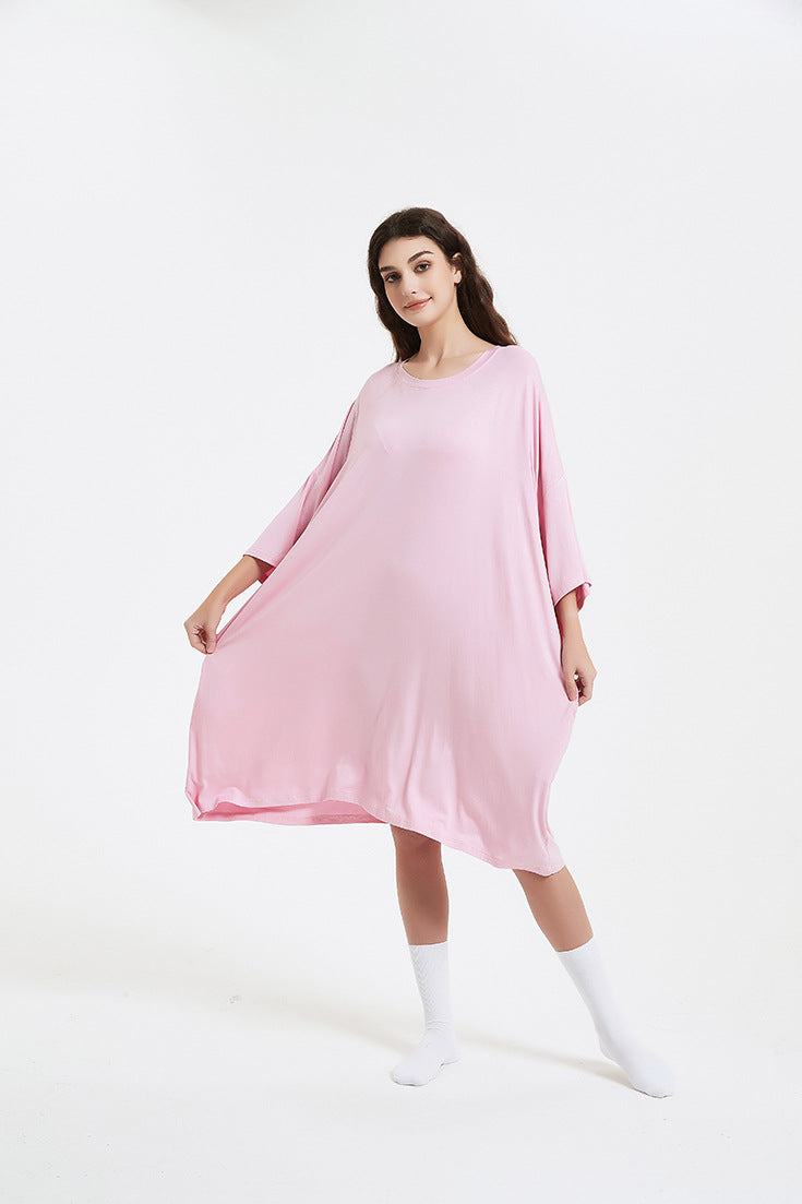 Womens Loose Fit Rayon T-Shirt