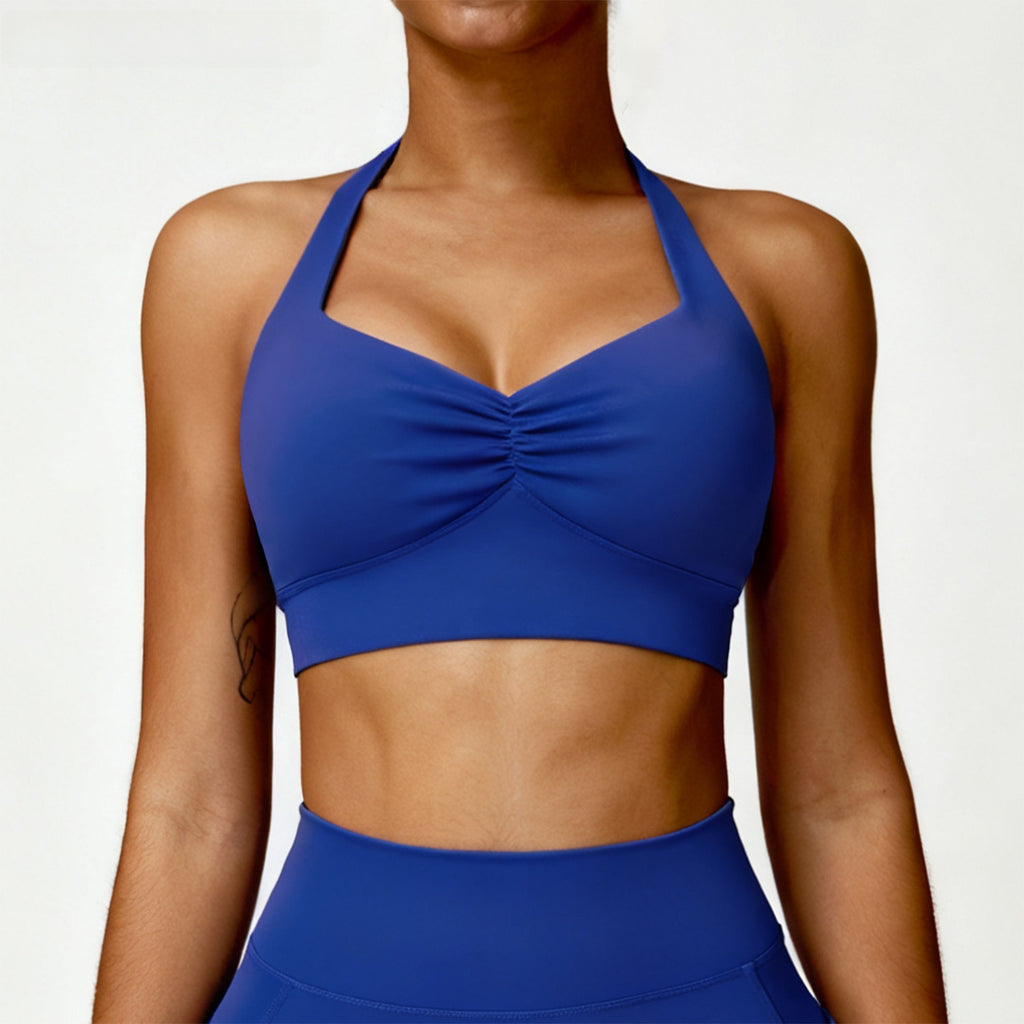 Halter Neck Yoga Fitness Bra