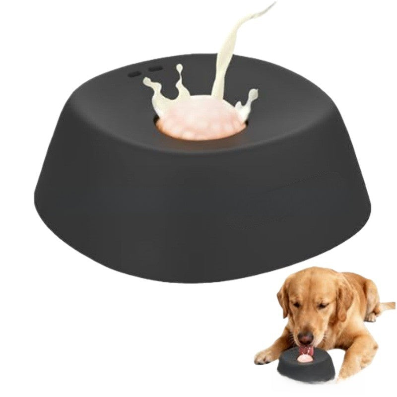 Spherical Pet Licking Slow Feeder Bowl