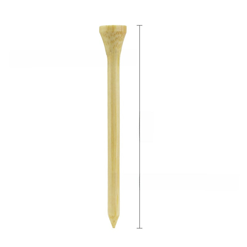 Wood Fiber Golf Tees with Customizable Stripes