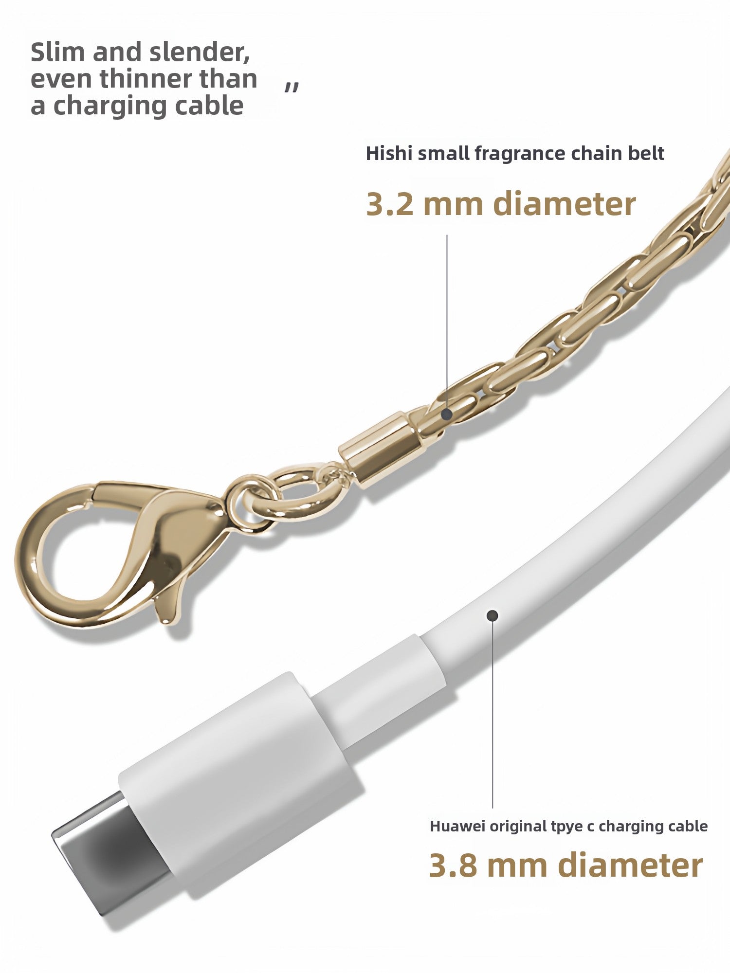Adjustable Metal Phone Chain