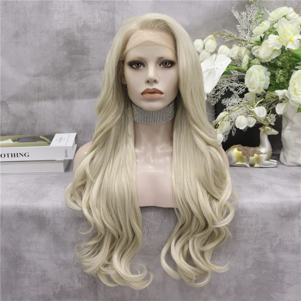 Aero Glam HD Lace Front Long Curly Wig | Heat-Resistant Natural Wave Body Unit