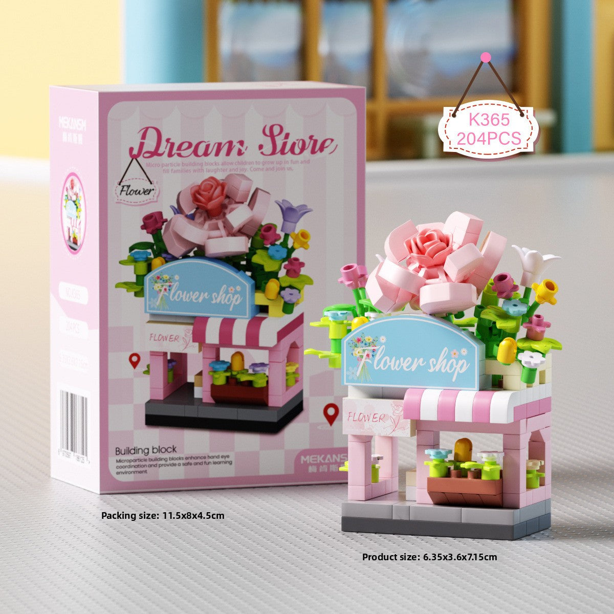Mini Street View Building Blocks Set-Micro Architecture City Creator Bricks Toy, DIY Educational Village Model Kits for Kinds & Adults (Cafes, Shops & Castles)