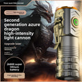 Professional High-Intensity LED Flashlight – Rechargeable Superconducting Long-Range Tactical Light with Xenon Technology