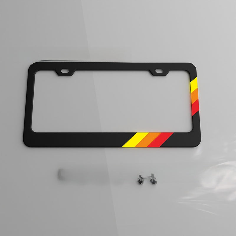 US Standard License Plate Frame with UV Coating