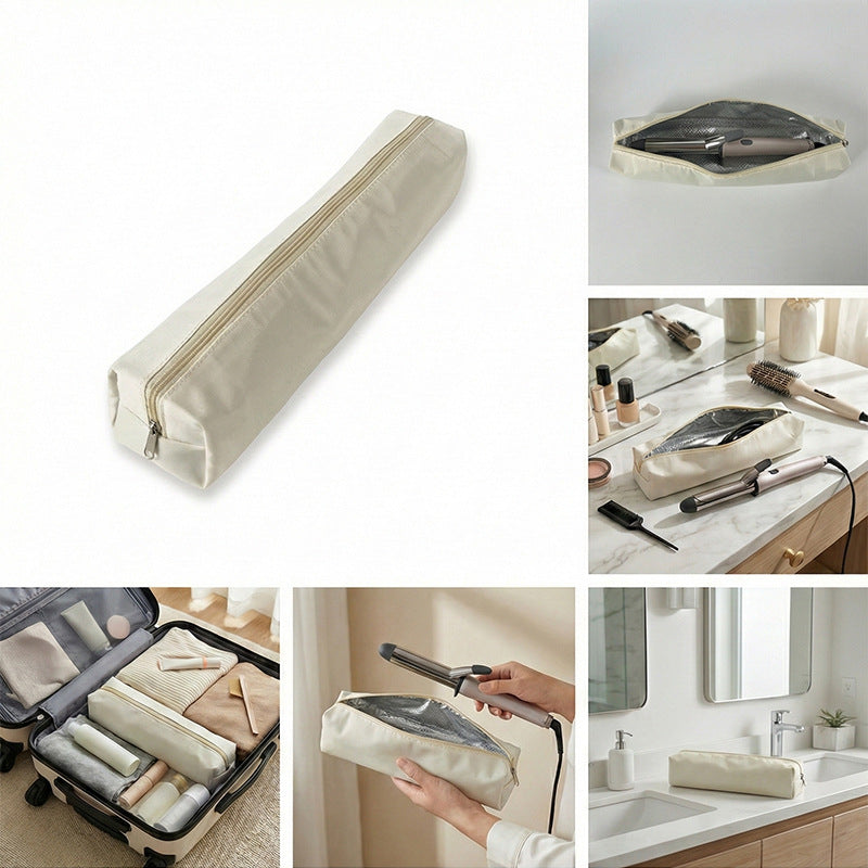 Portable Heat-Resistant Storage Bag for Hair Tools