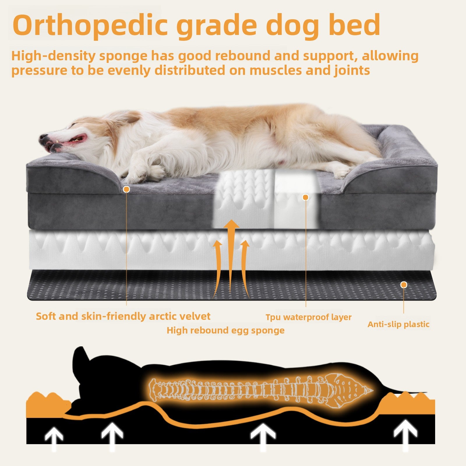 Removable Washable Pet Sofa Bed