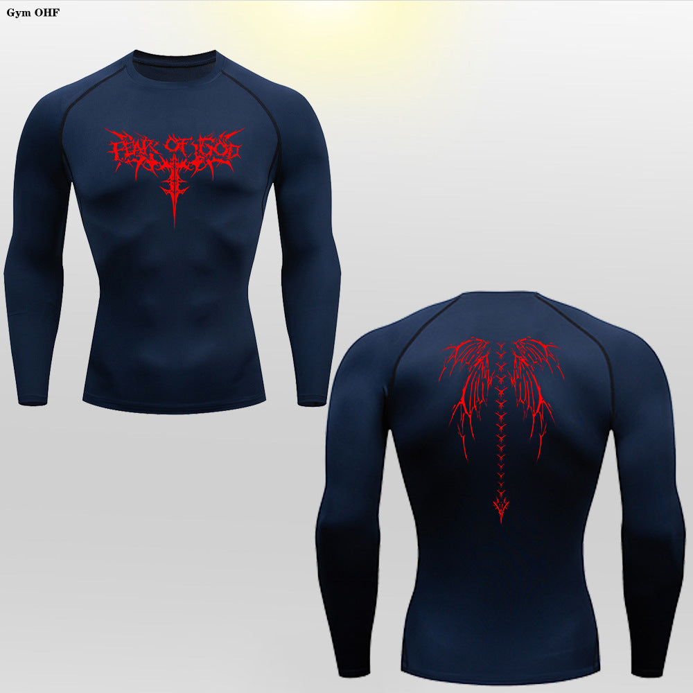 Anime Print Sports T-Shirt