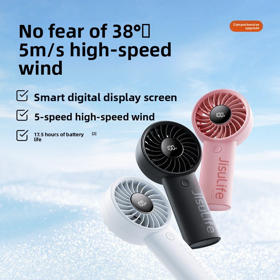 Portable USB Rechargeable Handheld Fan