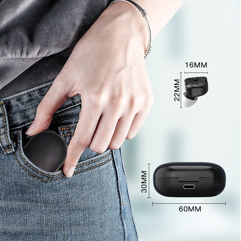 Rechargeable In-Ear Hearing Amplifier