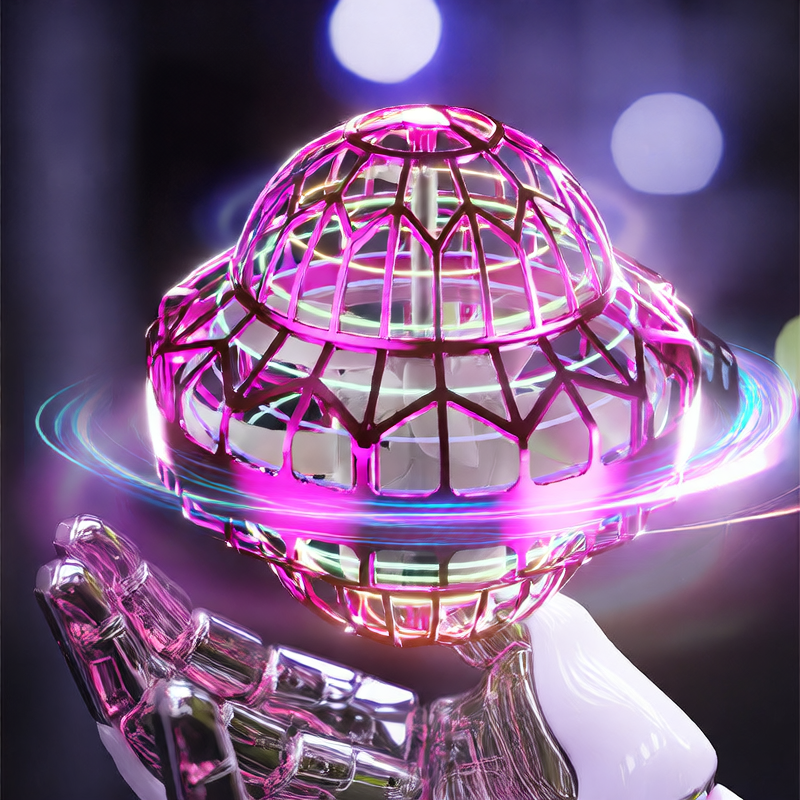 Intelligent flying ball