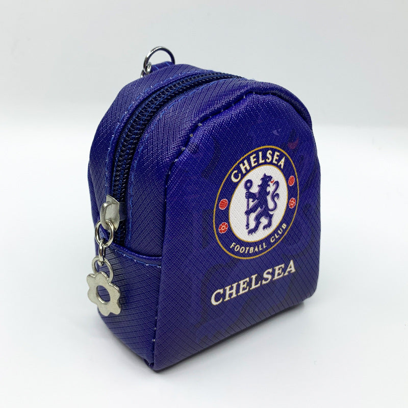 Football Team Coin Purse Key Storage