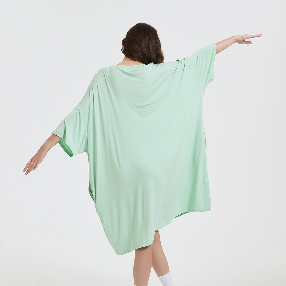 Womens Loose Fit Rayon T-Shirt