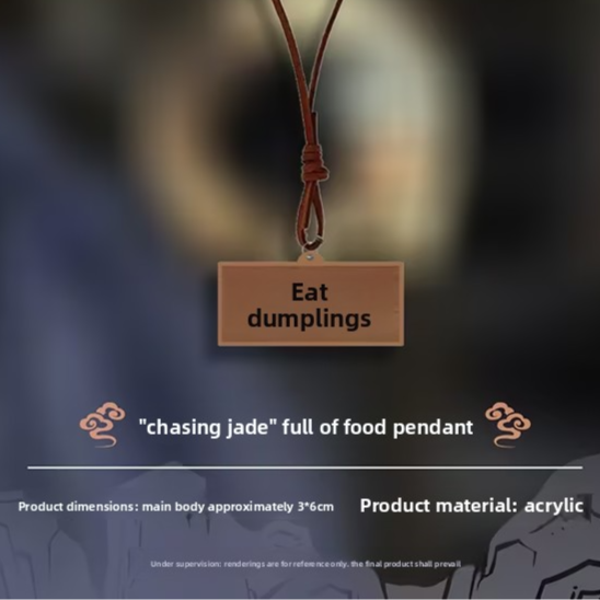 Chasing Jade Piggy Character Pendant