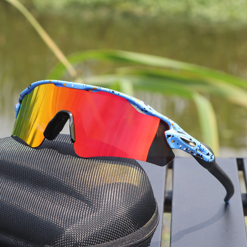 TR90 Sports Riding Sunglasses UV400 Protection Half Frame