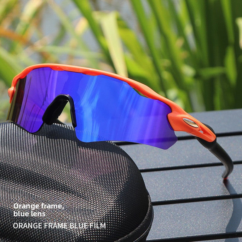 TR90 Sports Riding Sunglasses UV400 Protection Half Frame