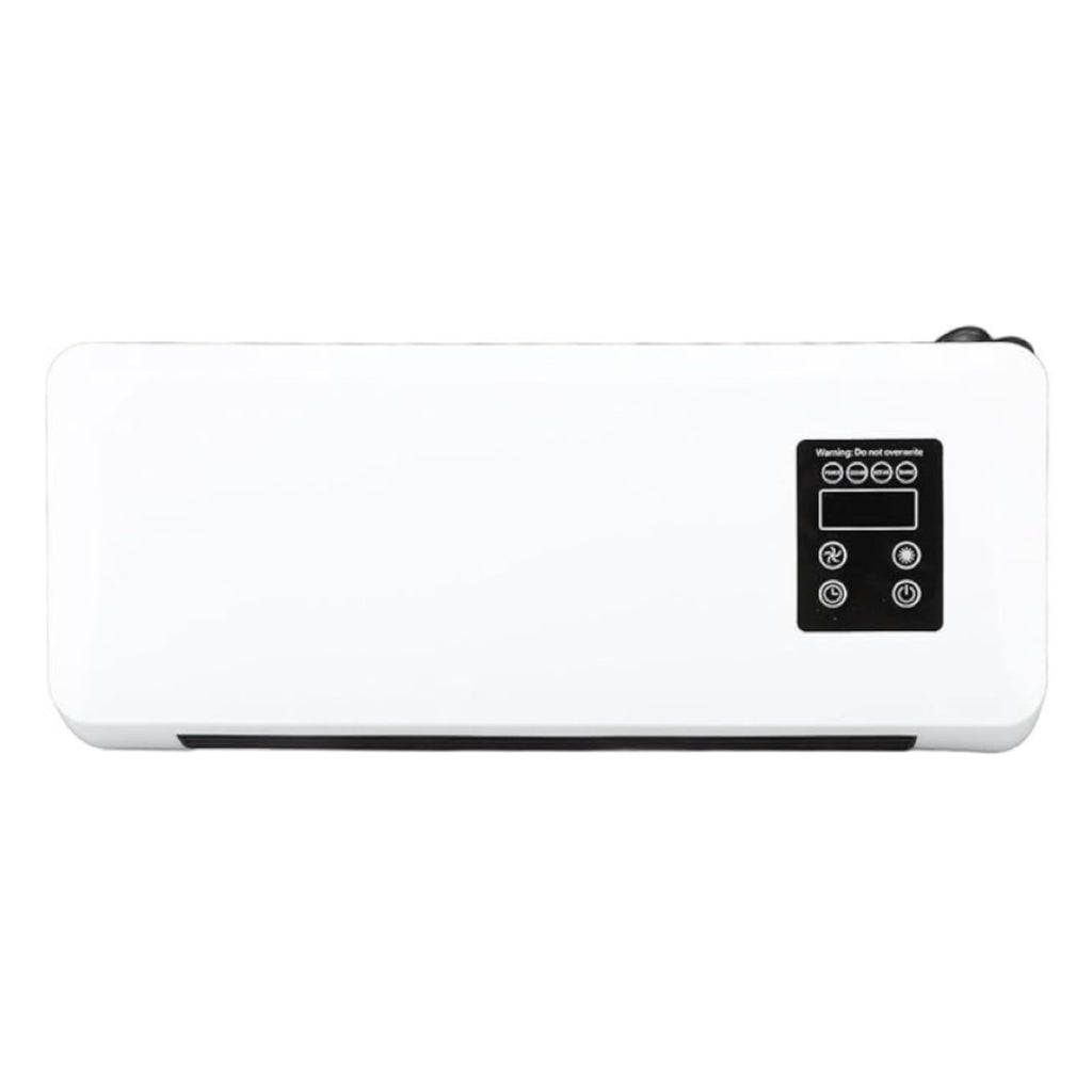 Aero 2-in-1 Wall-Mount Space Heater & Fan -1500W PTC Ceramic Heater with Remote