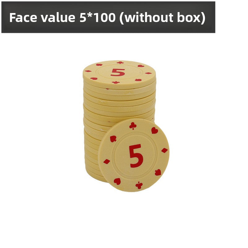 Plastic Poker Chips for Card Games
