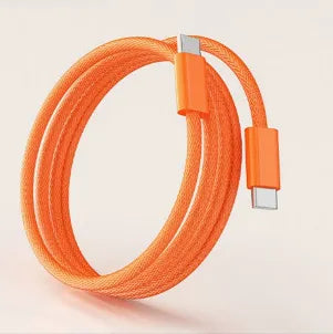 PD Fast Charger Adapter with Braided Cable