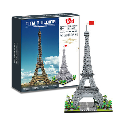 Imperial Architectural Series Micro-Diamond Landmark Exhibition Set