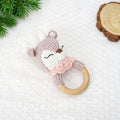 Pure Cotton Crochet Baby Rattle Toys Gift Set