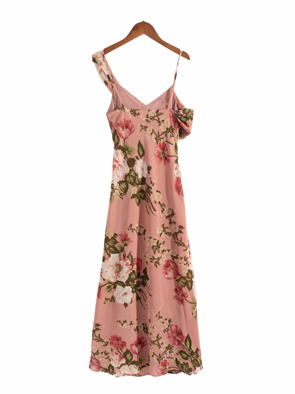 Iris Textured One-Shoulder Midi Dress-Asymmetrical Slim Fit Cocktail Dress