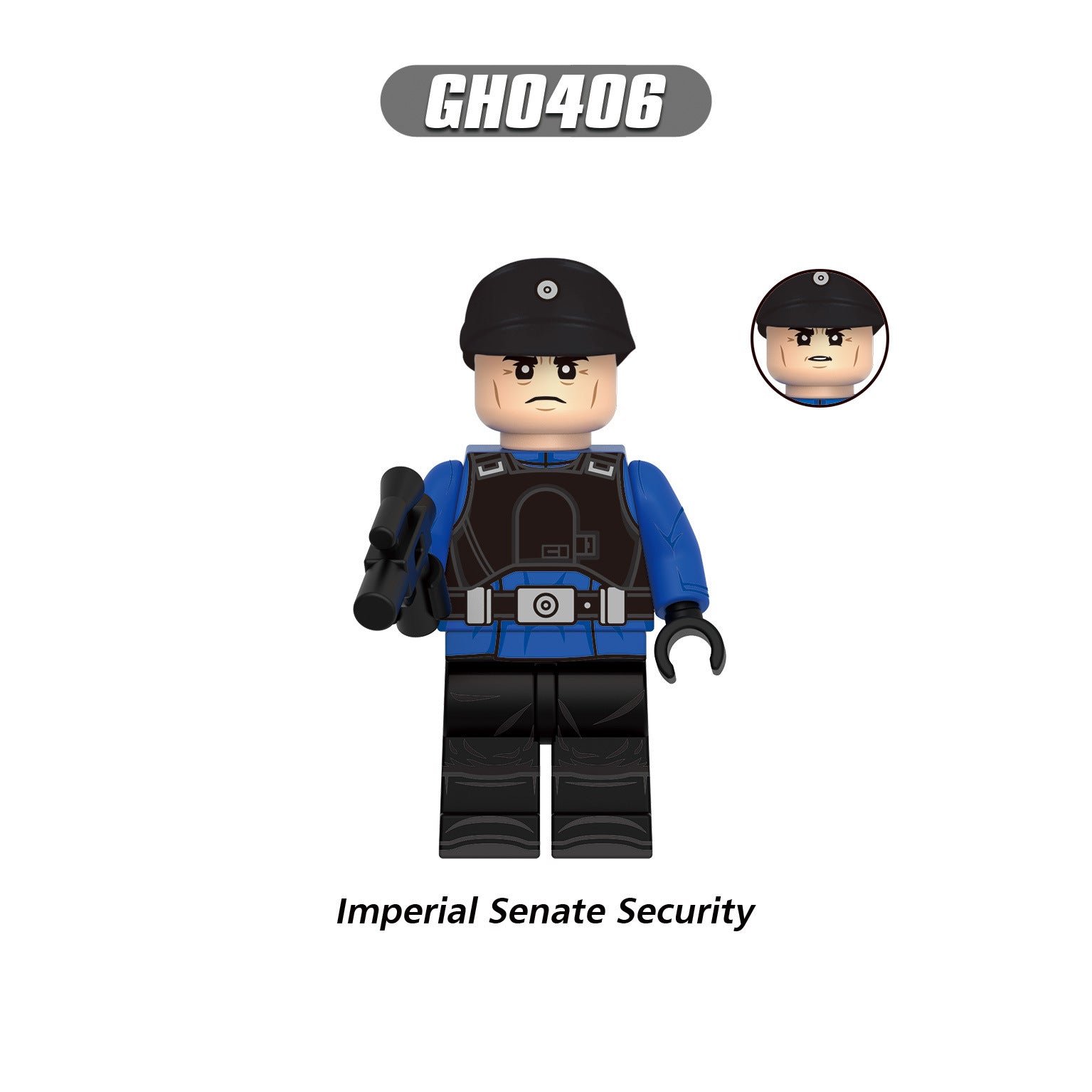 Galactic Empire Security Forces Custom Space Soldier Minifigures