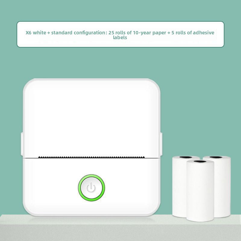 Mini Portable Thermal Label Printer