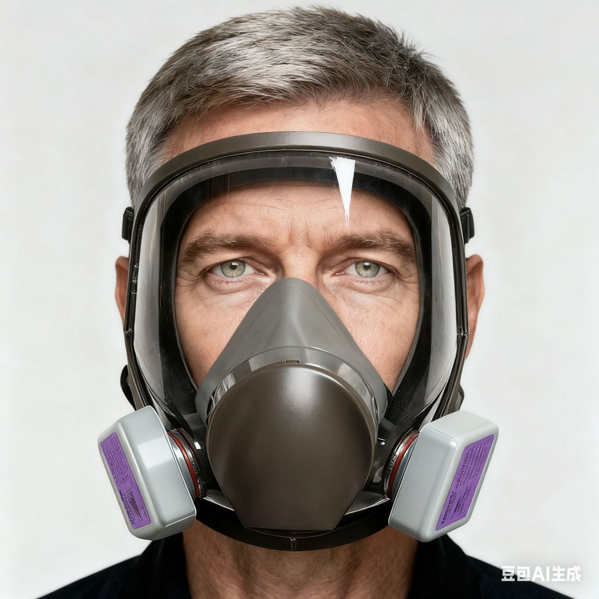 Silicone Gas Mask for Toxic Fume Protection