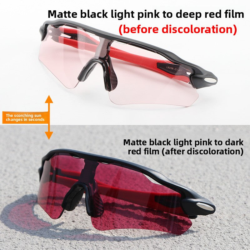 TR90 Sports Riding Sunglasses UV400 Protection Half Frame