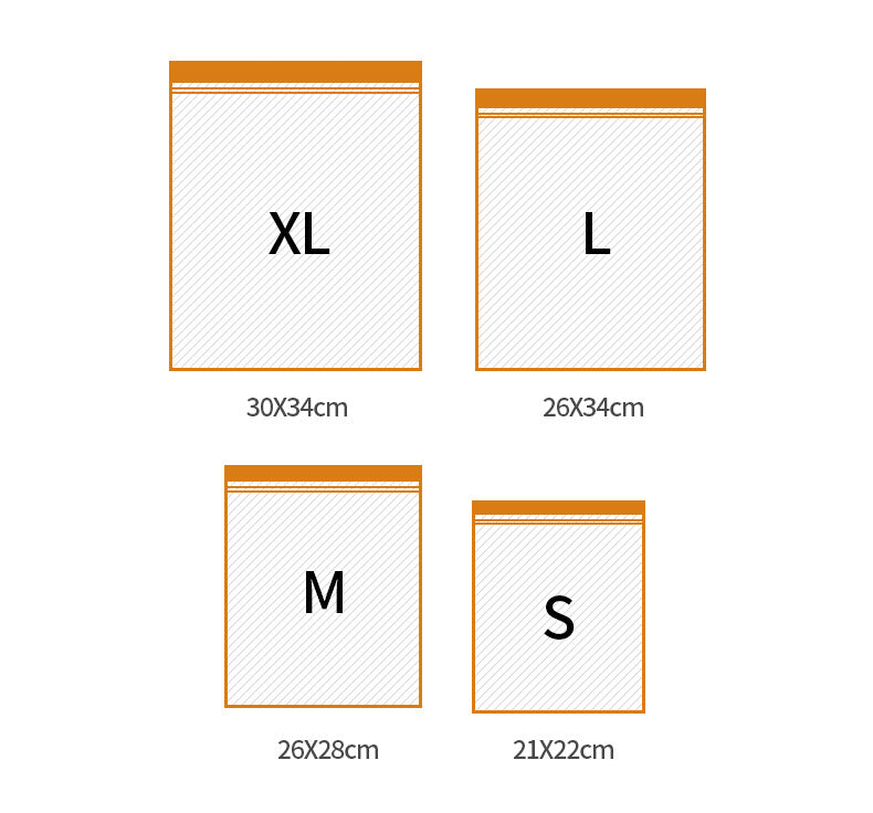 Thickened Vacuum Sealed Food Storage Bags with Pump