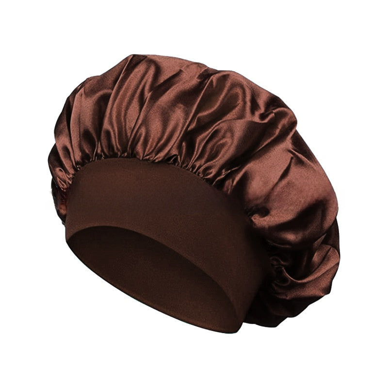 Wide Brim Stretchy Hair Care Cap