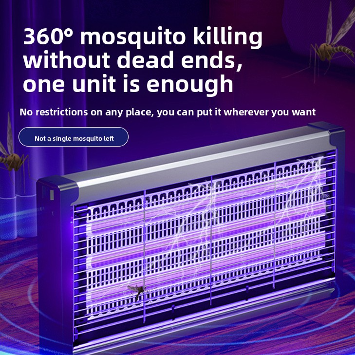Wall-Mounted UV Mosquito Killer Lamp for Indoor Outdoor Use