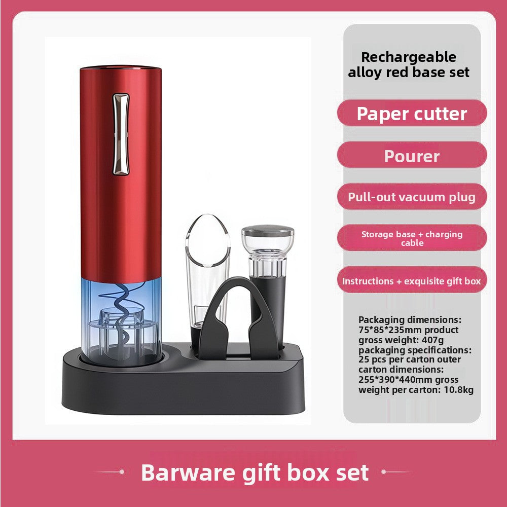 Electric Wine Bottle Opener with Base Stand