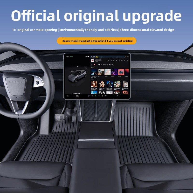 Tesla Model 3/Y Custom Fit TPE All-Weather Floor Mats