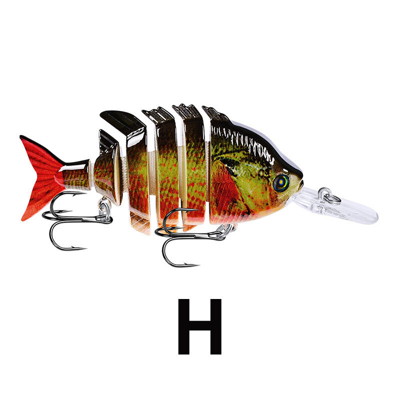 Hard Plastic Multi-Joint Fishing Lure