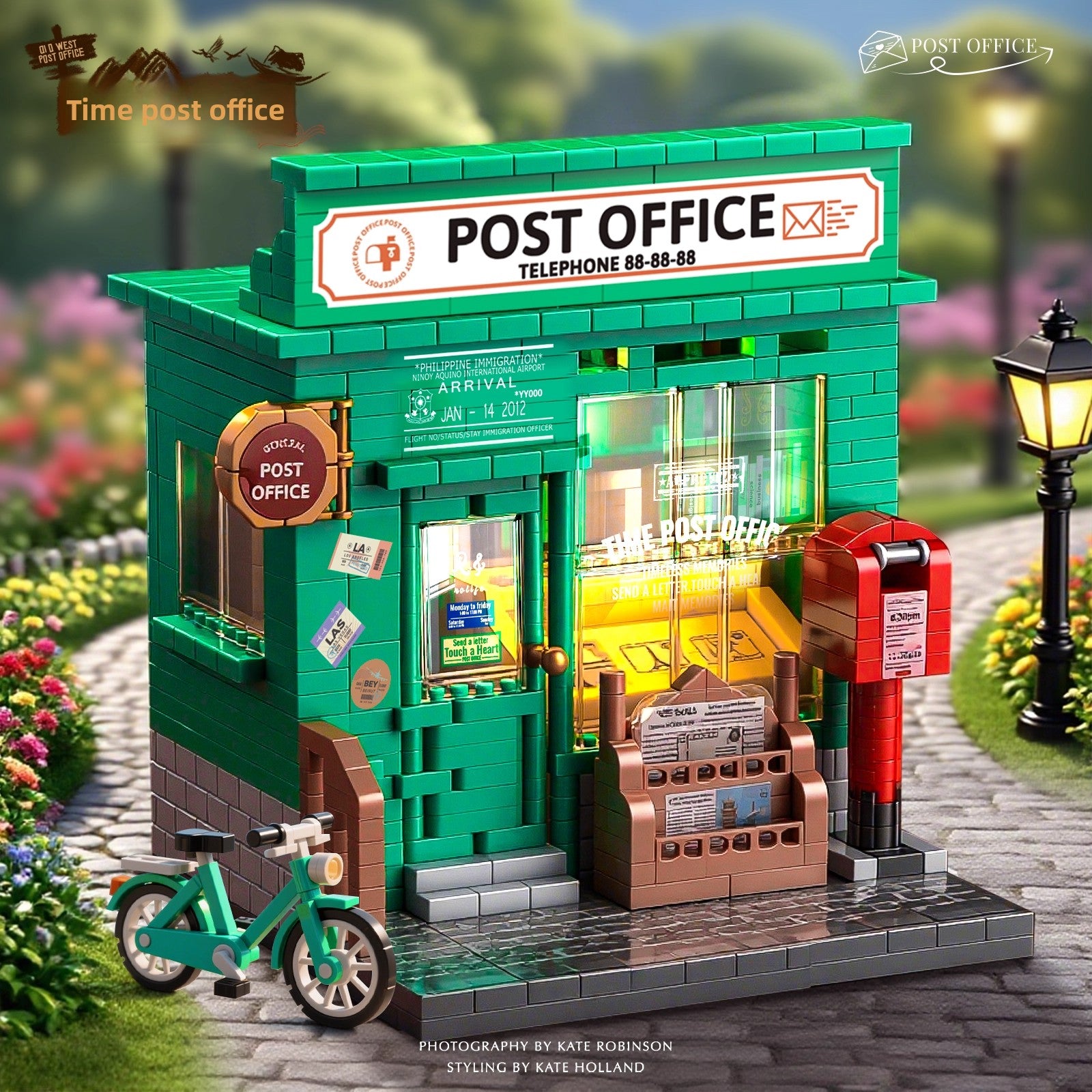 Imperial Architecture Mortise & Tenon Building Block Set - 3D Display Model