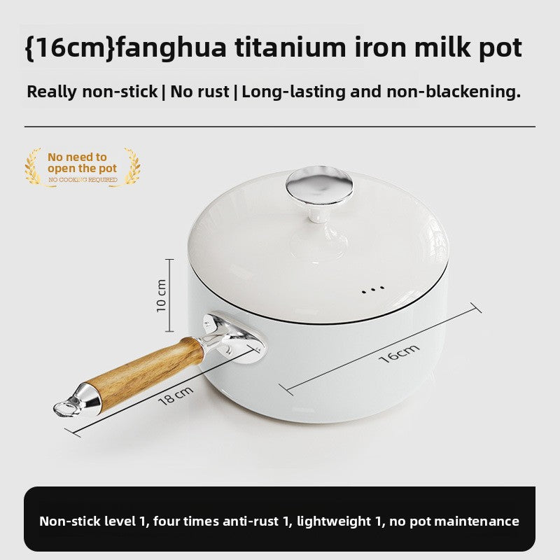 Household Ceramic Coated Pot Set