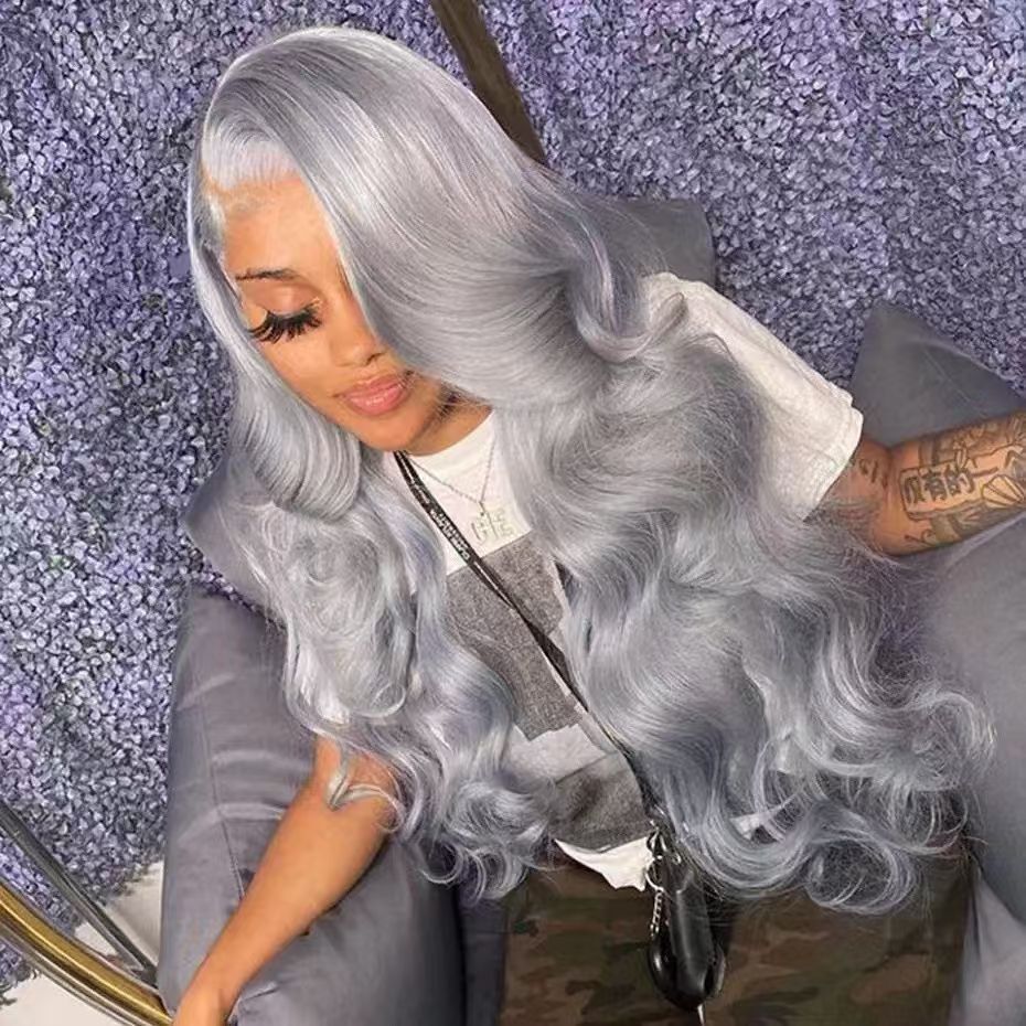 Aero Glam HD Lace Front Long Curly Wig | Heat-Resistant Natural Wave Body Unit
