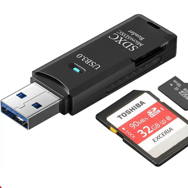 USB 3.0 card reader