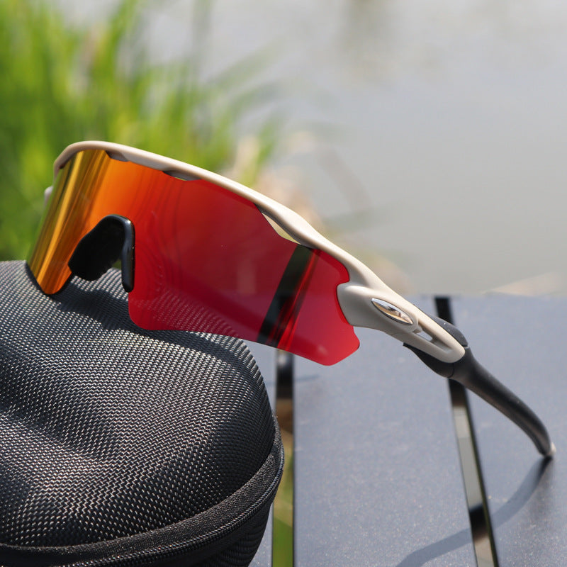 TR90 Sports Riding Sunglasses UV400 Protection Half Frame