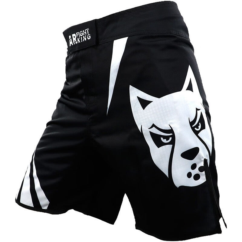 Elastic Quick-Dry Training Shorts for MMA Running Fitness