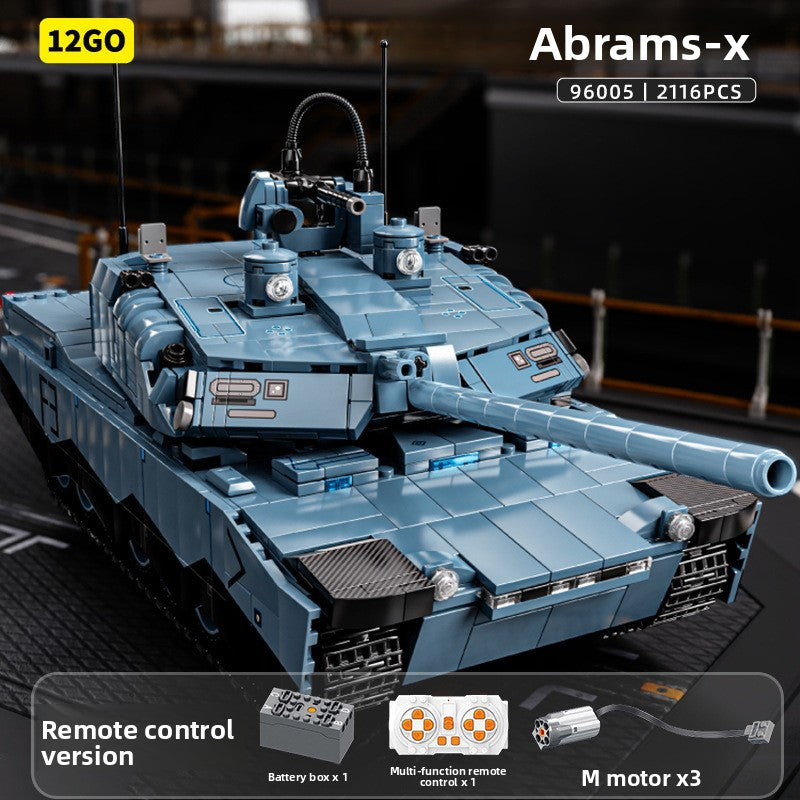 Military Building Blocks M2 Bradley Armored Vehicle Model